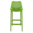 thumbnail image 5 of 41.25" Green Solid Outdoor Patio Bar Stool, 5 of 8