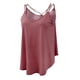 thumbnail image 4 of Camisola Chaleco de Señoras Mujeres Sin Mangas Sólido Tirantes Atractivas De Moda Strappy Swing rojo Soledad Strappy Vest Top, 4 of 8