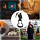 thumbnail image 4 of Crea El Ambiente Perfecto Con Nuestro Espeluznante Portavelas. Decoración Ideal Para Una Fiesta De Halloween., 4 of 4