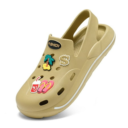 

Unisex Garden Clogs Summer Breathable Beach Sandals Comfortable Slip On Garden Shoes for Women and Men