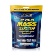 Maximum Human Performance MHP UYM XXXL 1350 Mass Building Weight Gainer, Muscle Mass Gains, w/50g Protein, High Calories, 11g BCAAs, Leucine, French Vanilla Creme, 16 Servings