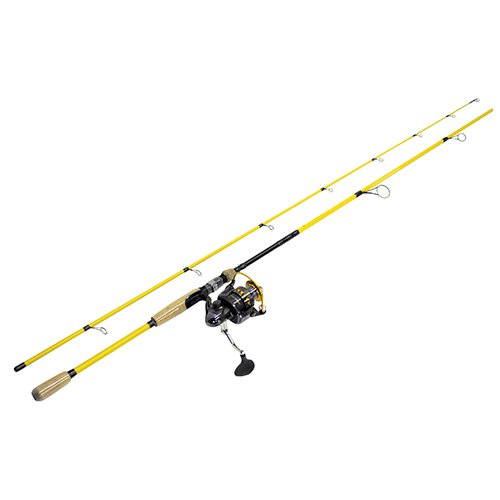 Eagle Claw PLM86S26BC Powerlght Spinning Combo [8'6" Length, 2 Piece