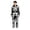 Black, variant on Halloween Skeleton Onesie Adult 2026 3D Print Hooded Zip up Jumpsuit Stretchy Pajamas Unisex Party(Black,XXL)