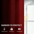 thumbnail image 3 of Easy-Going Thermal Insulated Blackout Curtains for Bedroom, Set of 2 Panels, 3 of 7