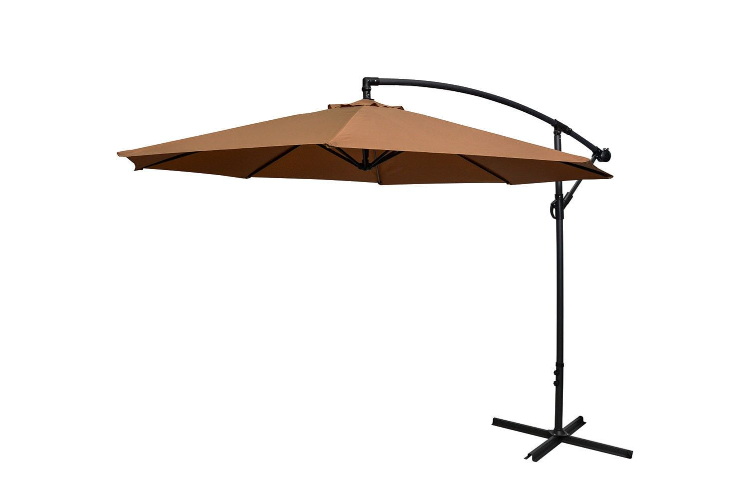 10' Patio Umbrella Hanging Garden Sun Shade Canopy Outdoor Market Umbrella by