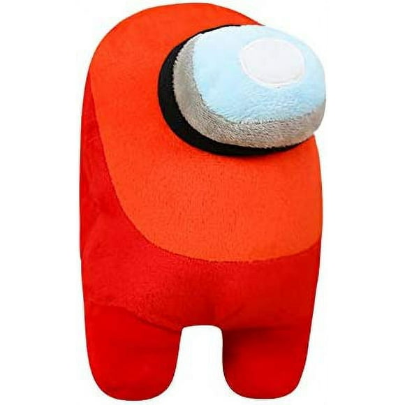 Among Us Plush Toy, Among Us Space Werewolf Killing Game Character Teammate Plush Doll - 20cm (Rojo)