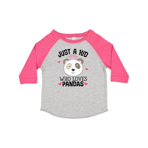 Inktastic Cute Panda for Girls Girls Toddler T-Shirt