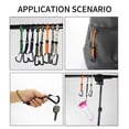 thumbnail image 4 of KOYPTL Locking Carabiner Clip Heavy Duty Paracord Lanyard Small Accessories Organizer for Camping Hiking and Traveling, 4 of 6