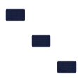 thumbnail image 4 of Maytalsory Quick-drying Bathroom Rugs Exquisite Crafted For Easy Cleaning Toilet Rugs Bath Mat Carpets Navy 3PCS, 4 of 6
