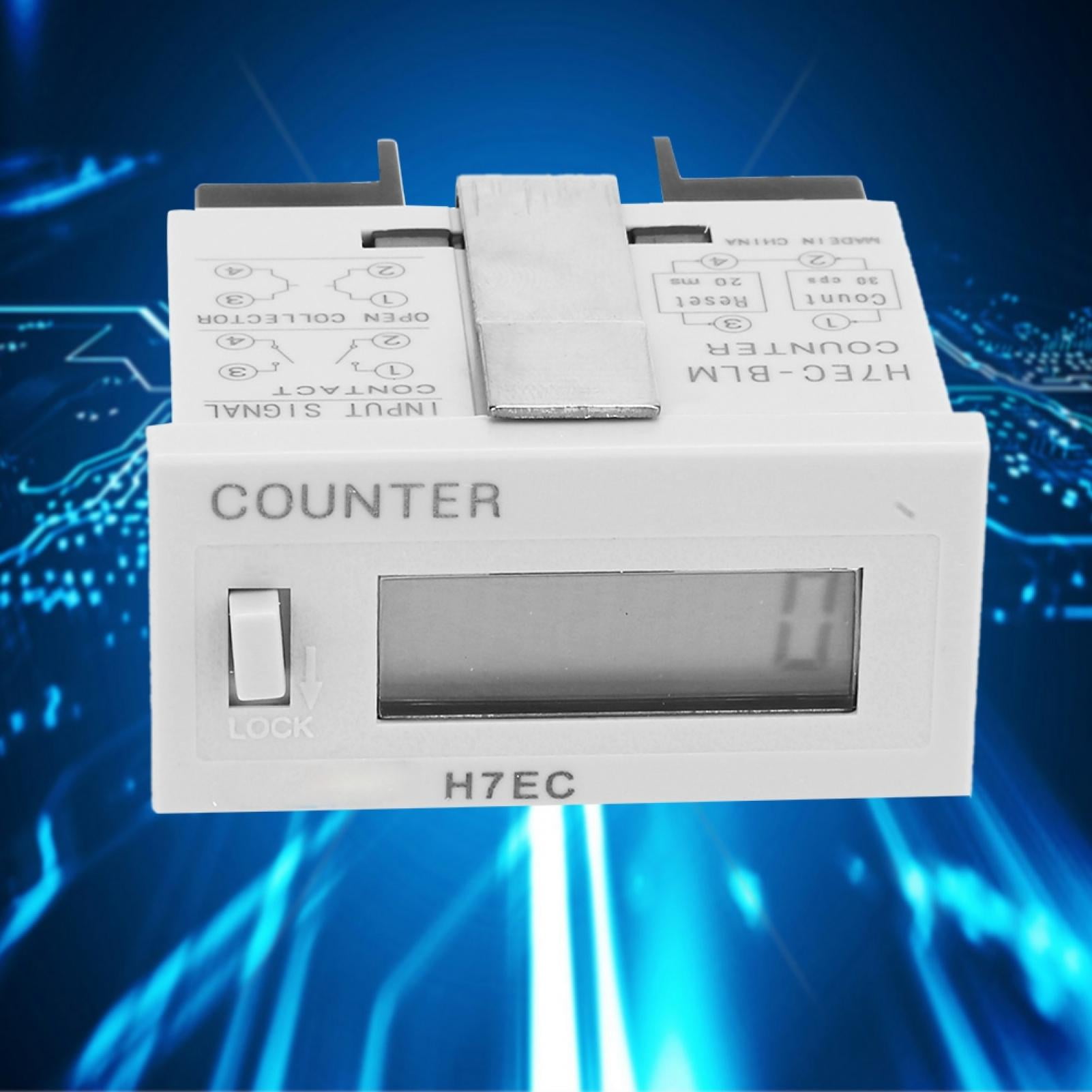 for DIY Projects Electronics Applications Count Locking High Accuracy Digital Counter Digital Electronic Counter 