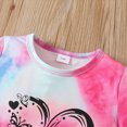 thumbnail image 5 of HCNTES Baby Girl Clothes Summer Toddler Girl Clothes Girl Clothes Toddler Baby Girl Summer Clothes Short Sleeves T-Shirt Tops + Shorts Outfits Set, 5 of 8
