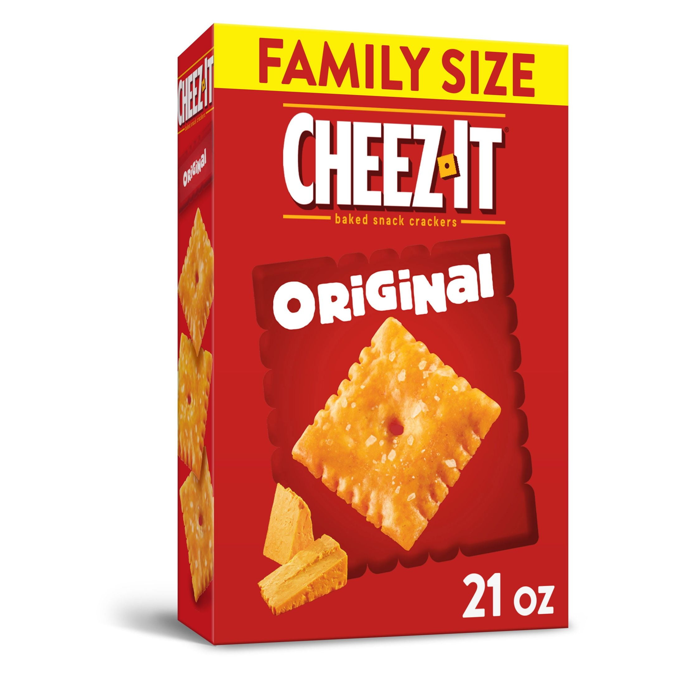 CheezIt Original Cheese Crackers, 21 oz