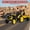 Yellow, variant on Rugerasy 3 in 1 24V Ride On Tractor, Ride On Car Toy,Excavator & Bulldozer, Electric Vehicle with Trailer, Digger, Shovel Bucket, Remote Control, EVA Tires, LED Lights, Music & USB,Green
