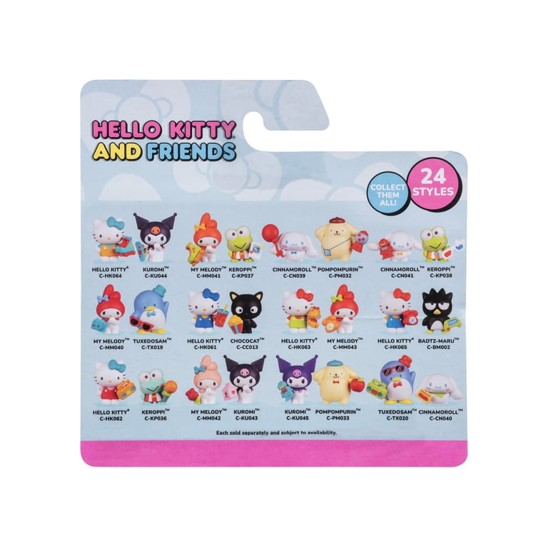 Hello Kitty and Friends - 2 inch 2 Figure Pack - Rainbow Vibes