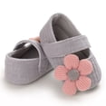 thumbnail image 3 of Chaussures Bébé Fille Confortables Couleurs Mixtes Fleur Mode Premiers Pas Chaussures Enfant, 3 of 5
