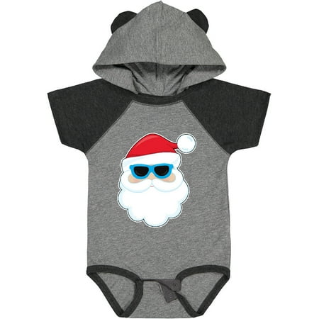

Inktastic Santa Head with Sunglasses Gift Baby Boy or Baby Girl Bodysuit