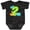 Storm Camo, variant on Inktastic Dinosaur Party-second Birthday Boys or Girls Baby Bodysuit