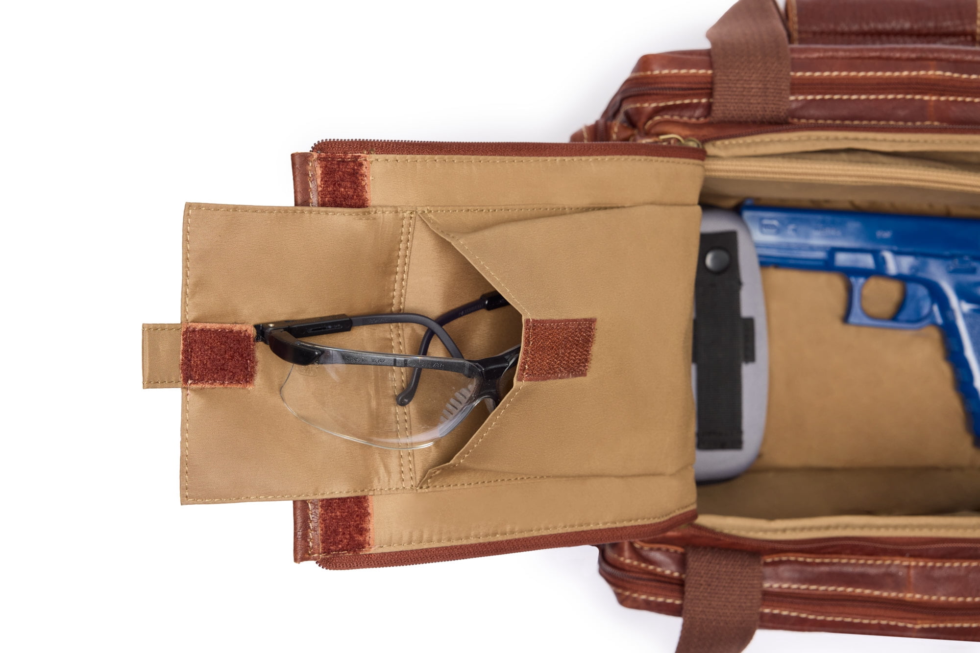 Saddle Mate Full Grain Buffalo Leather Range Bag