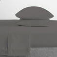 thumbnail image 3 of Johnson Home Bed Sheet Set, 200 Thread Count 100% Cotton, 4 Piece Full Sheet Sets, Smoked Pearl, 3 of 4