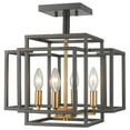 thumbnail image 1 of Titania 4 Light Semi Flush Mount, 1 of 4