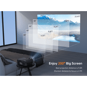 VANKYO Leisure 510W HD Projector, Portable Movie, Wireless connection Projector, with Built-in Office Software