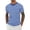 Blue@GC@, variant on CONZONE Carnival Men's T-Shirts Short Sleeve T Shirts for Men Casual Crew Neck Striped Lightweight Tees Soft Cozy Athletic Tops