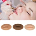thumbnail image 1 of Tattoo Skin Lips Practice, 3pcs Tattoo prosthetic Lips Semi Permanent Training  for Home, 1 of 7