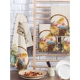 thumbnail image 2 of Easter Chicken Kitchen Dish Towels for Drying Dishes Set of 2, Colorful Eggs Spring Daisy Wildflowers Basket Waffle Weave Microfiber Hand Tea Bathroom Towels Quick Dry & Absorbent Towel 15.7x23.6, 2 of 7