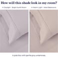 thumbnail image 3 of King Size Fitted Sheet Cotton Thread Count Sateen Deep Pockets Durable Fitted Sheet Only (King ), 3 of 9