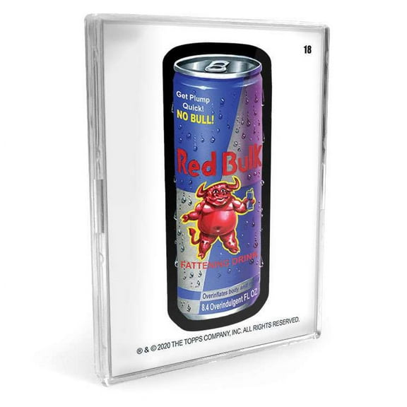 Wacky Packages Weekly Series June Week 4 Trading Card Sticker Set (7 Stickers (5 Base PLUS 2 Chase Stickers!))