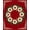 Red, Pattern 1, variant on ODIKA 4'x6' Machine Washable Non-Slip Area Rug, Winter Wonderland Yuletide Greeting High Traffic Rug, Red, 609040