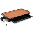 thumbnail image 4 of MegaChef 18.89 Inch Electric Grill/Griddle with Copper Coating, 4 of 5