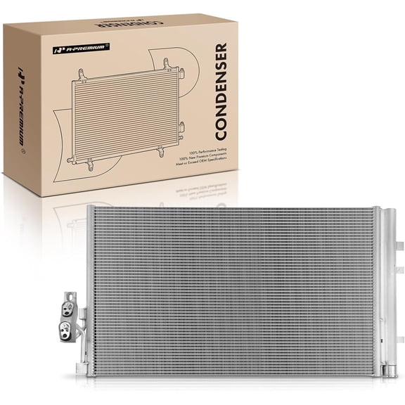 A-Premium Air Conditioning A/C Condenser Compatible with BMW X3 2011-2017 X4 2015-2018 2.0L 3.0L, Replace# 4127, 64539216143