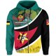 thumbnail image 3 of Sudadera con capucha y cremallera con estampado 3D de la bandera de Mozambique para hombre, ropa informal para niño, sudaderas con estampado de emblema nacional, abrigo africano, 3 of 5