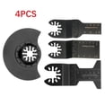 thumbnail image 1 of 4pcs/set Oscillating MultiTool Circular Saw Blade for Renovator Power Cutting, 1 of 8