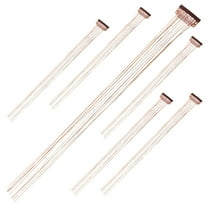 6 Pcs Hair toppers for women Shiny Clip Wig Woman Glitter Strands Tinsel Extension Iron