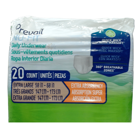 Prevail NU-FIT Daily Underwear