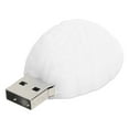 thumbnail image 4 of Memoria USB 2.0 de 64 GB, portátil, con forma de muñeca de dibujos animados, color blanco, 4 of 14