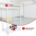 thumbnail image 5 of Home Basics Étagère en Fil Métallique, Blanche, 5 of 5