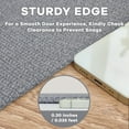 thumbnail image 2 of Woven Area Rug x Ft Washable Rugs for Entryway Non Slip Braided Throw Rugs Bedroom Rugs Cotton Entry Rug Cotton Floor Carpet for Bedroom Dining Room Living Room Orange/Tan/, 2 of 8