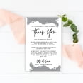 thumbnail image 3 of Koyal Wholesale Ultimate Gray Watercolor Wedding Thank You Place Setting Cards for Table Reception Dinner Plates, 56-Pk, 3 of 5