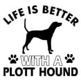 thumbnail image 2 of CafePress - Life Is Better With Plott Hound Throw Blanket - Soft Fleece Throw Blanket, 50"x60" for All Ages, 2 of 4