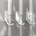 thumbnail image 4 of Self-Adhesive Wall Mount Broom Mop Holder Organizer Rack For Kitchen Bathroom Storage, 4 of 4