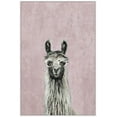thumbnail image 2 of Hello There Llama Floater Framed Painting Print on Canvas, 2 of 6