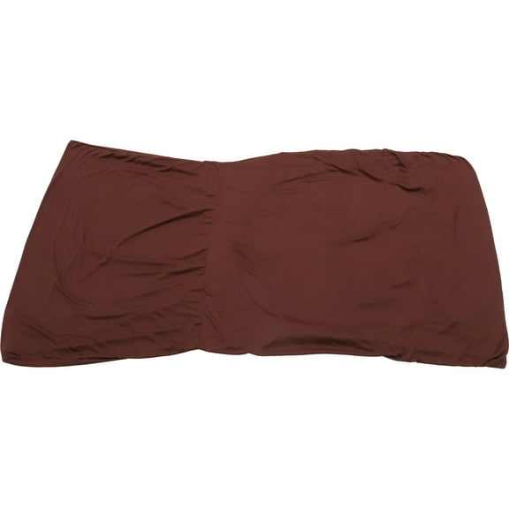 WRISTBIQUE Black Chaise Lounge Cover Stretch Slipcover for Furniture Protector