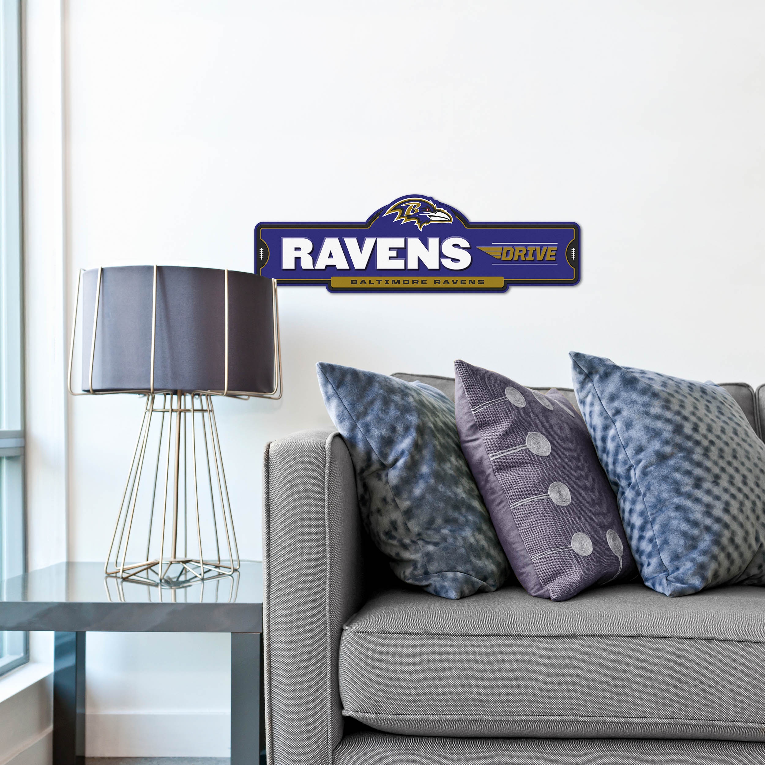 YouTheFan NFL Baltimore Ravens Street Sign
