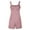 Light Pink, variant on Women's Tie Shoulder Jumpsuit, Adjustable Overalls Shorts with Pocket, Loose Fit Denim Romper for Beach, Vacation, Casual Wear and Summer Outfits-Beige
