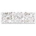 thumbnail image 2 of Airle Color Filling Paper Roll Clear Outline Different Patterns Foldable Rolling Large Pattern Entertainment Enlighten Imagination Food Theme Drawing Roll for Pupil, 2 of 8
