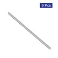 thumbnail image 4 of Uxcell 6Pack M6 x 160mm 1mm Pitch 304 Stainless Steel Fully Threaded Rod Bar Studs, 4 of 6