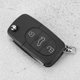 thumbnail image 4 of Car Folding Key Fob Protective Case 3 Button ABS Cover Vehicle Accessory Fit for S60, 4 of 4